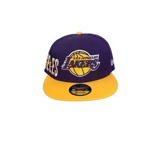 New Era Los Angeles Lakers 9FIFTY Adjustable Snapback Hat Cap One Size